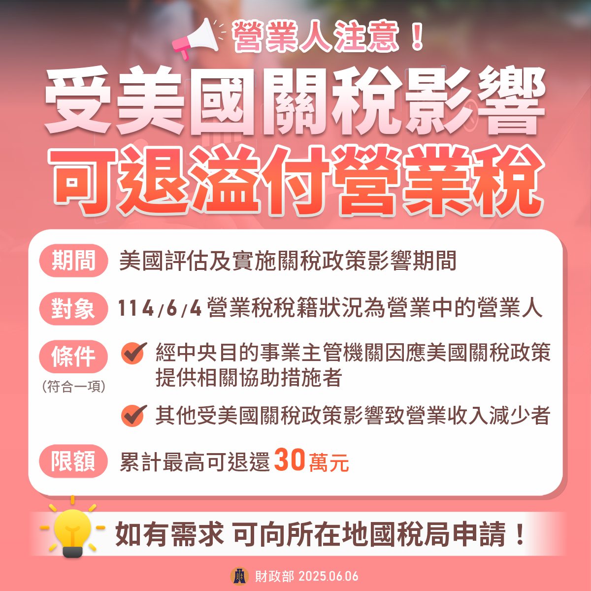 退還營業稅溢付稅額